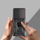 Xiaomi Redmi 15C Uyumlu Kılıf Magnetik Standlı Kamera Korumalı Zore Sürgülü Vega Kapak - 4