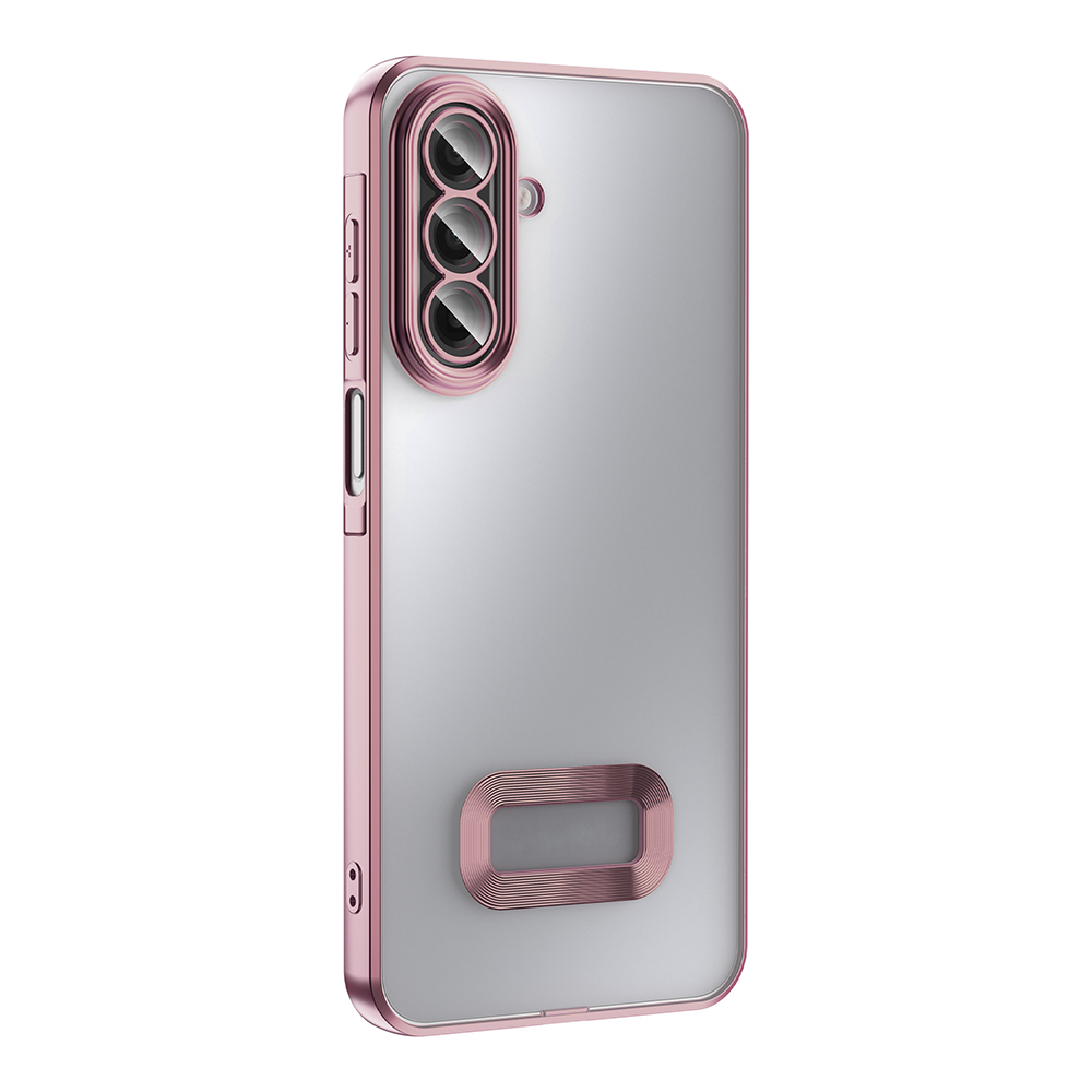 Samsung Galaxy A17 Uyumlu Kılıf Kamera Korumalı Logo Gösteren Zore Omega Kapak - 1