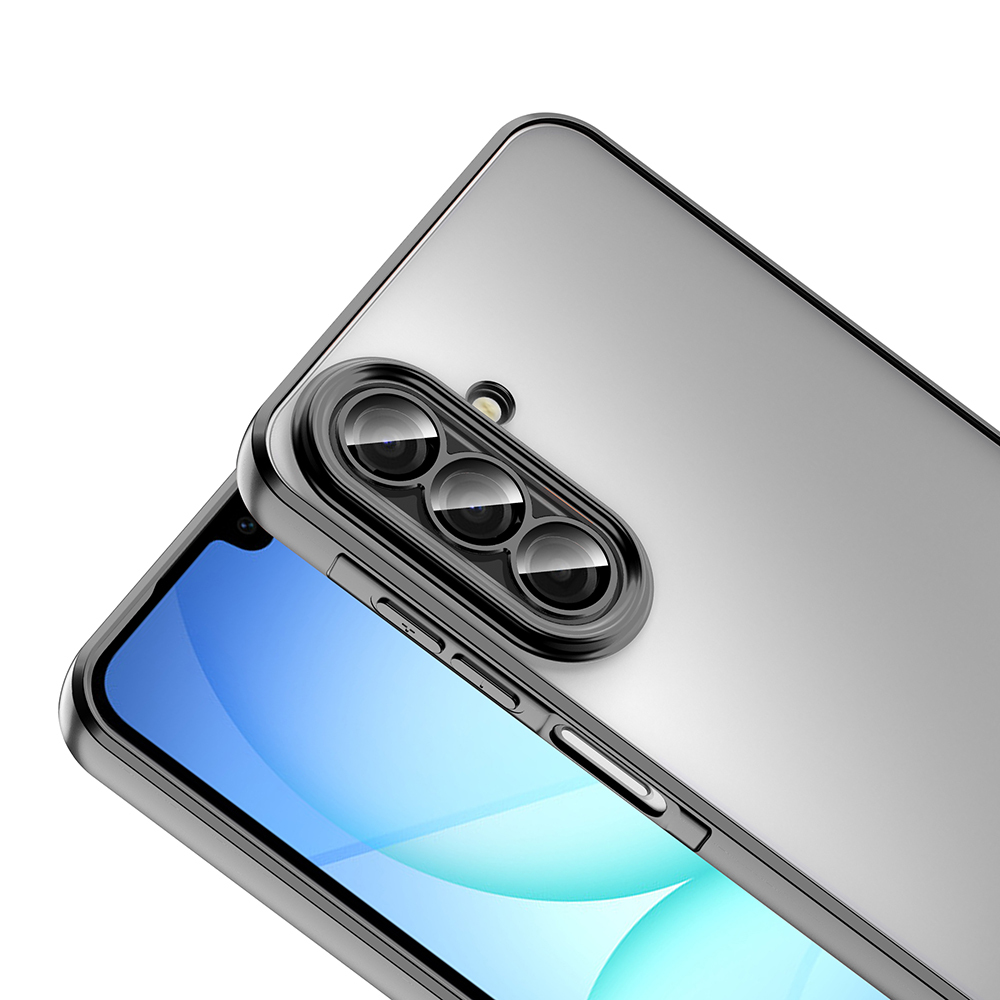 Samsung Galaxy A17 Uyumlu Kılıf Kamera Korumalı Logo Gösteren Zore Omega Kapak - 12