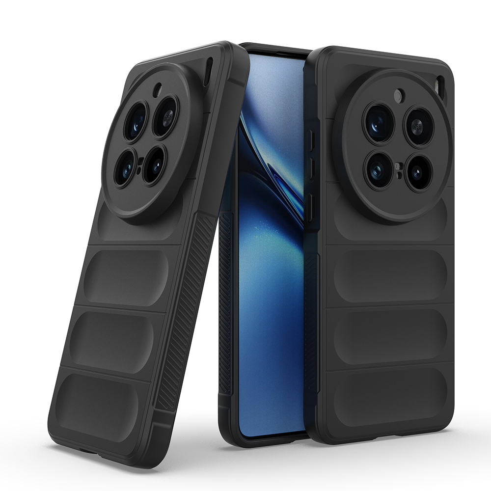 Vivo X200 Pro Kılıf Esnek TPU Oyuklu Arka Yüzey Tasarımlı Zore Etnik Silikon Kapak - 1