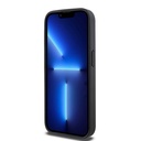 Apple iPhone 15 Uyumlu Pro Uyumlu Kılıf DKNY Orjinal Lisanslı M-safe Şarj Özellikli 3D Yazılı Repeat Pattern Kapak - 4