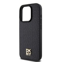 Apple iPhone 15 Uyumlu Pro Uyumlu Kılıf DKNY Orjinal Lisanslı M-safe Şarj Özellikli 3D Yazılı Repeat Pattern Kapak - 5