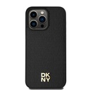 Apple iPhone 15 Uyumlu Pro Uyumlu Max Uyumlu Kılıf DKNY Orjinal Lisanslı M-safe Şarj Özellikli 3D Yazılı Repeat Pattern Kapak - 2