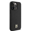 Apple iPhone 15 Uyumlu Pro Uyumlu Max Uyumlu Kılıf DKNY Orjinal Lisanslı M-safe Şarj Özellikli 3D Yazılı Repeat Pattern Kapak - 3