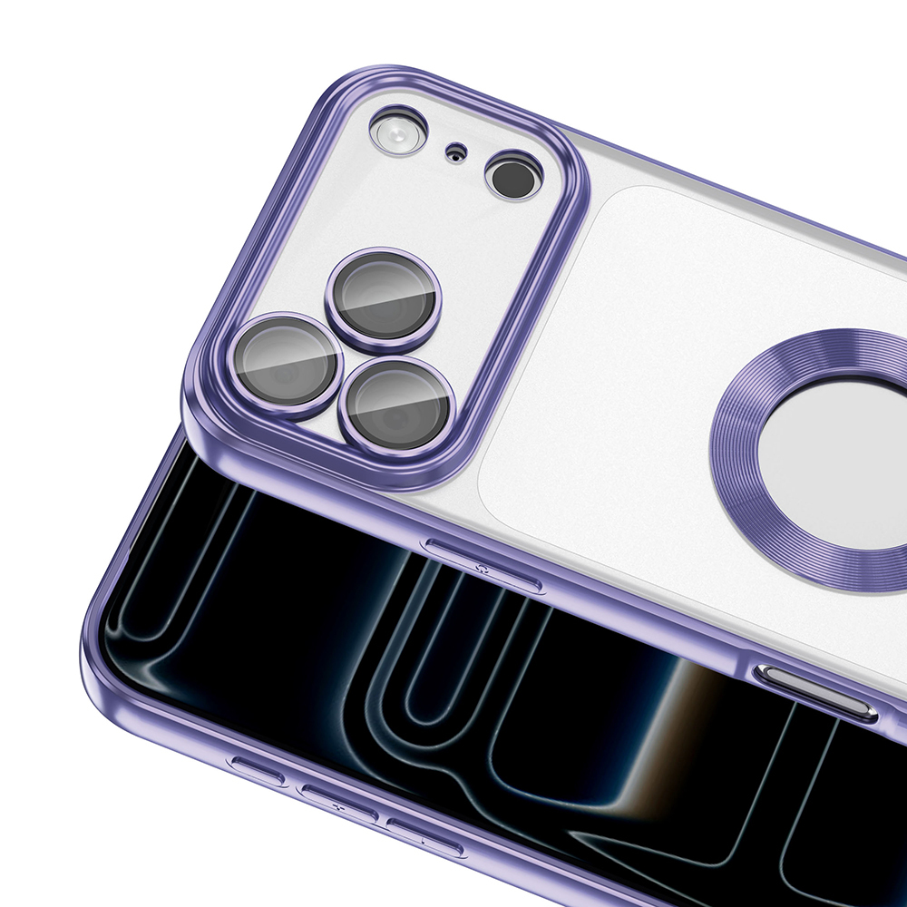 Apple iPhone 17 Uyumlu Pro Uyumlu Max Uyumlu Kılıf Kamera Korumalı Logo Gösteren Zore Omega Kapak - 9