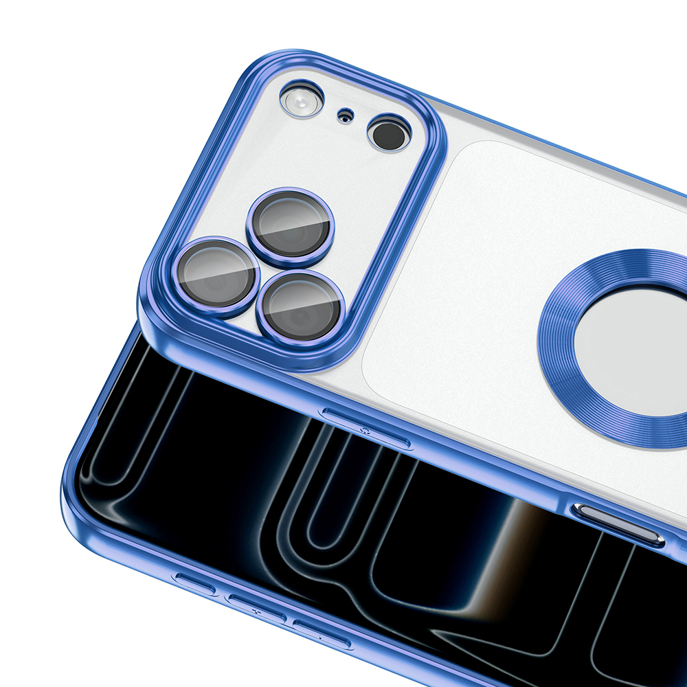 Apple iPhone 17 Uyumlu Pro Uyumlu Max Uyumlu Kılıf Kamera Korumalı Logo Gösteren Zore Omega Kapak - 11