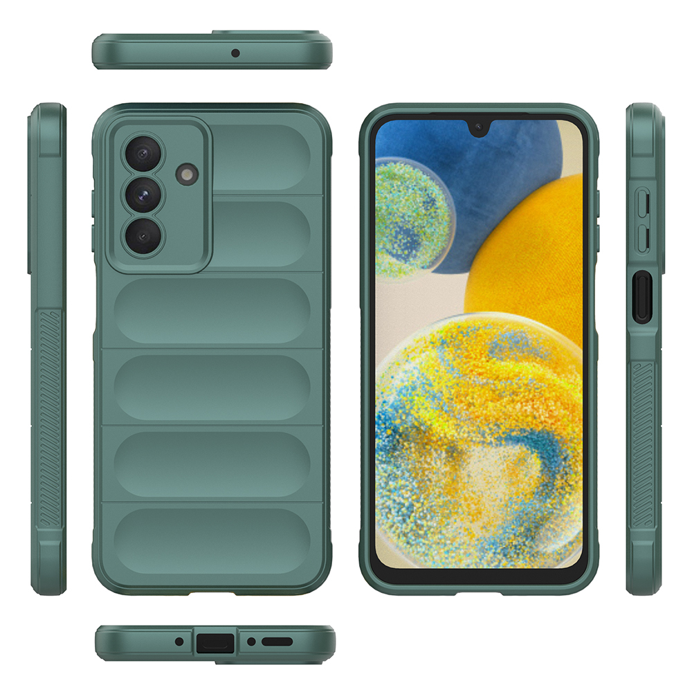 Samsung Samsung Galaxy A5 Uyumlu6 Uyumlu Kılıf Esnek TPU Oyuklu Arka Yüzey Tasarımlı Zore Etnik Silikon Kapak - 30