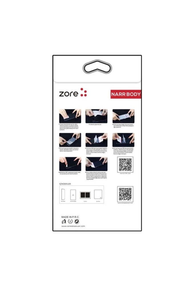Samsung Galaxy Z Flip 3 Uyumlu Zore Narr Tpu Çiftli Body Ekran Koruyucu