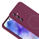 Samsung Samsung Galaxy A5 Uyumlu5 Uyumlu Kılıf M-safe Şarj Özellikli Zore Meta Kapak - 12