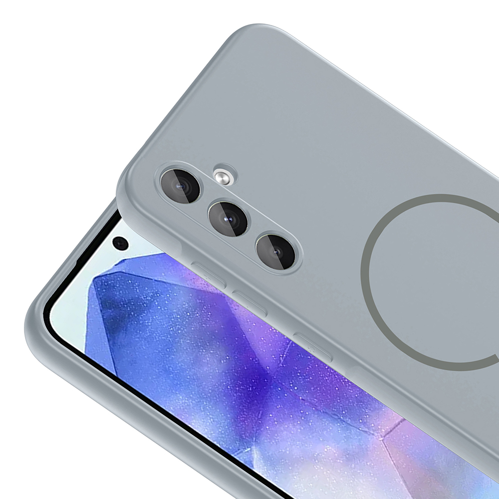 Samsung Samsung Galaxy A5 Uyumlu5 Uyumlu Kılıf M-safe Şarj Özellikli Zore Meta Kapak - 13