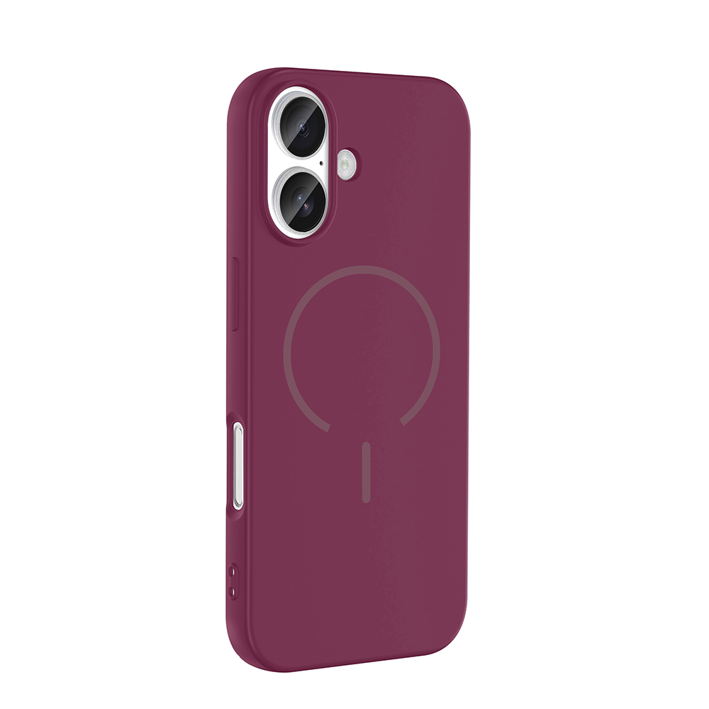 Apple iPhone 17 Uyumlu Kılıf M-safe Şarj Özellikli Zore Meta Kapak - 5