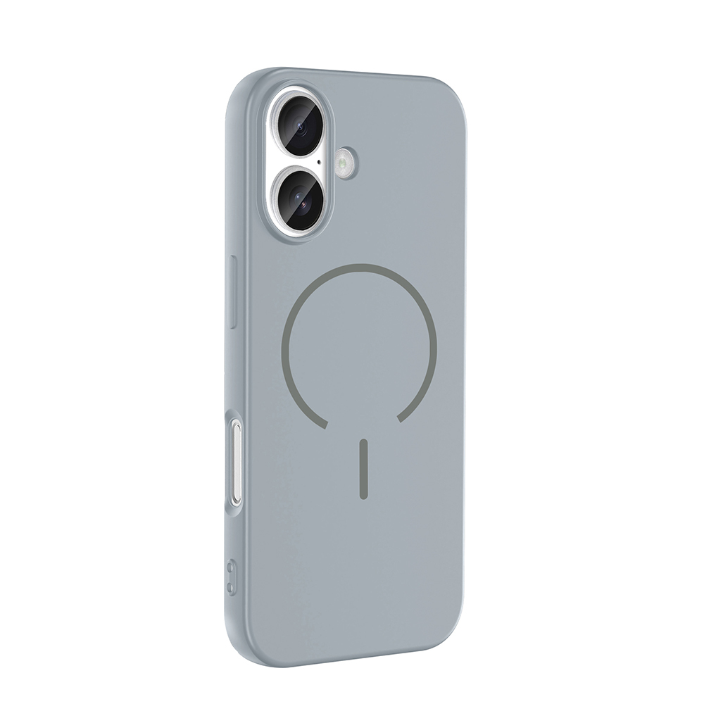 Apple iPhone 17 Uyumlu Kılıf M-safe Şarj Özellikli Zore Meta Kapak - 6