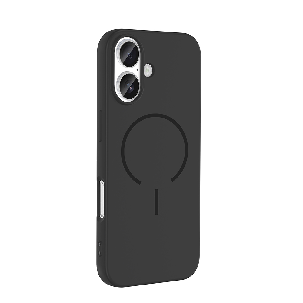 Apple iPhone 17 Uyumlu Kılıf M-safe Şarj Özellikli Zore Meta Kapak - 7