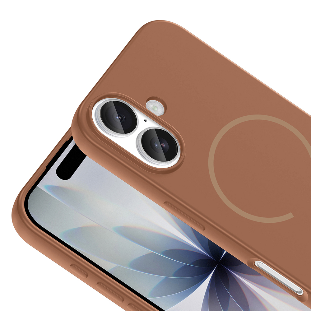 Apple iPhone 17 Uyumlu Kılıf M-safe Şarj Özellikli Zore Meta Kapak - 9