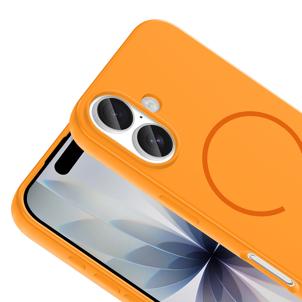 Apple iPhone 17 Uyumlu Kılıf M-safe Şarj Özellikli Zore Meta Kapak - 10
