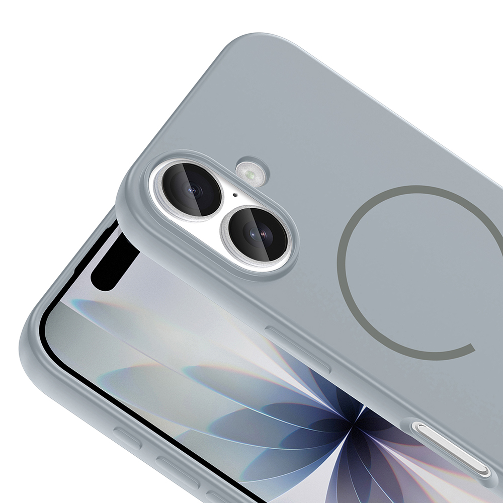 Apple iPhone 17 Uyumlu Kılıf M-safe Şarj Özellikli Zore Meta Kapak - 13