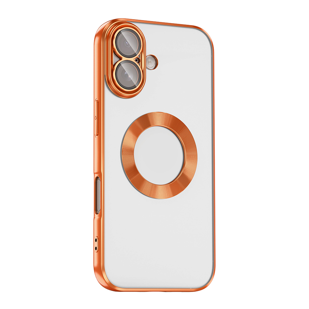 Apple iPhone 17 Uyumlu Kılıf Kamera Korumalı Logo Gösteren Zore Omega Kapak - 1