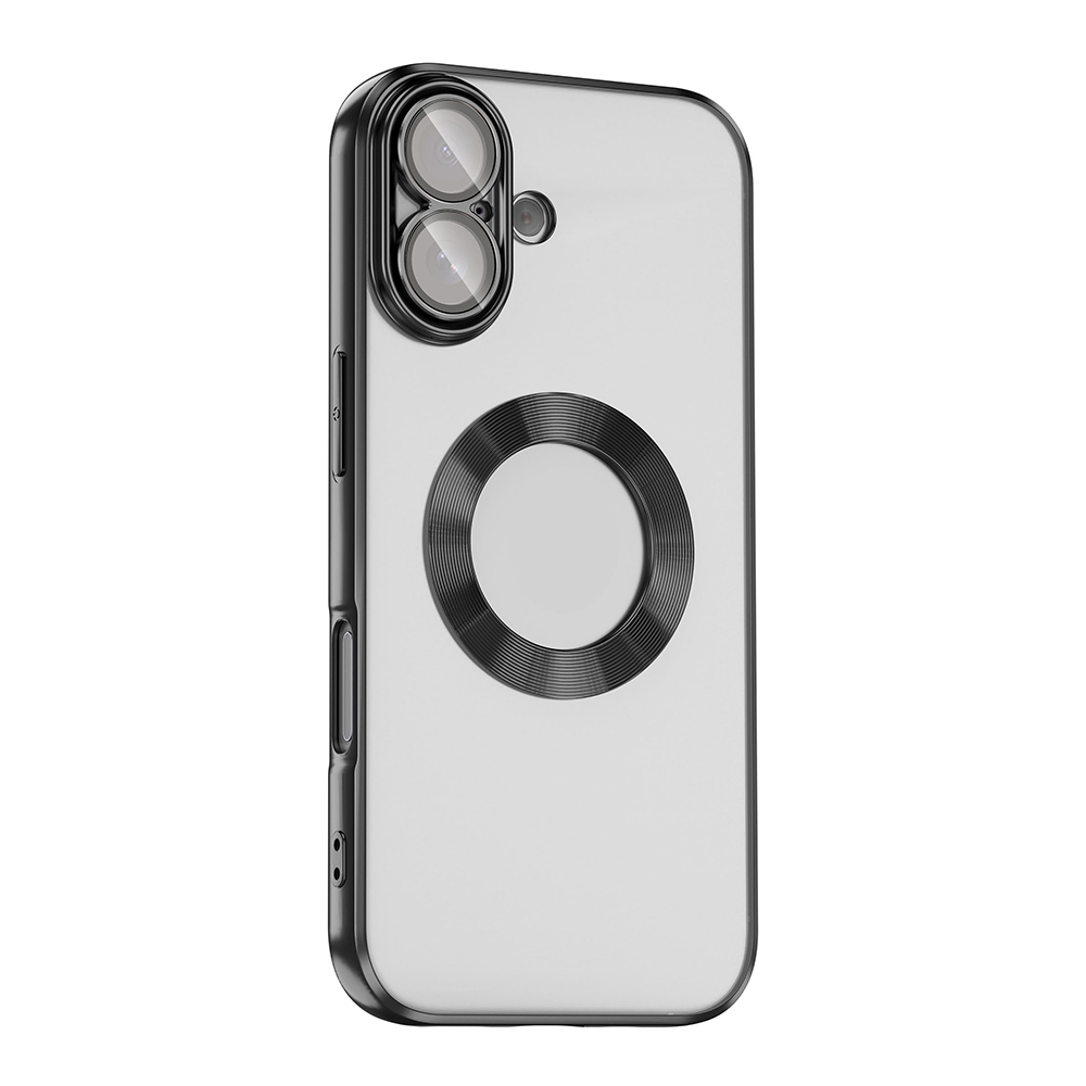 Apple iPhone 17 Uyumlu Kılıf Kamera Korumalı Logo Gösteren Zore Omega Kapak - 5