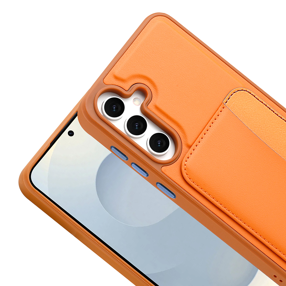 Samsung Samsung Galaxy A5 Uyumlu6 Uyumlu Kılıf Kartlıklı Zore X-Kart Silikon Kapak - 9