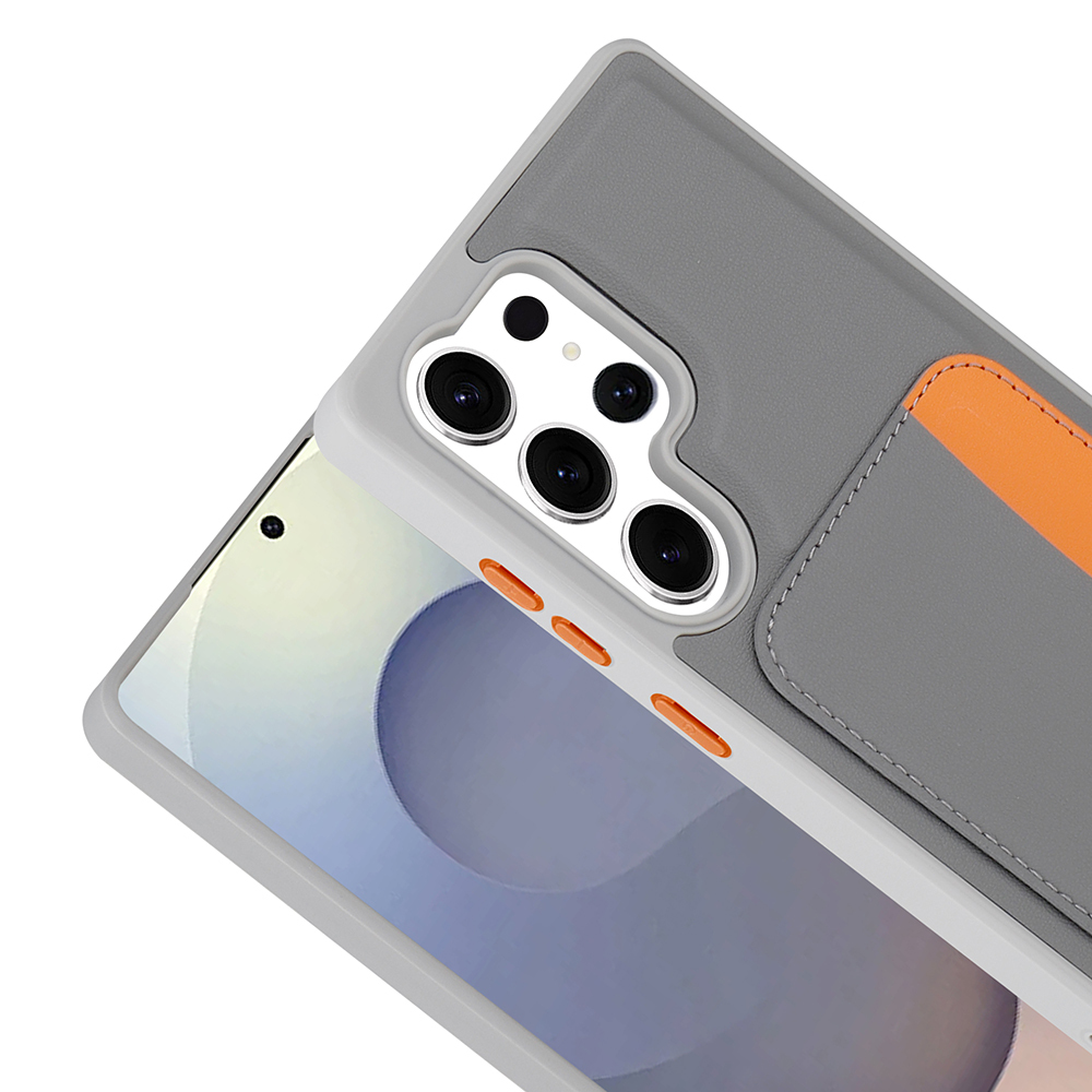 Samsung Samsung Samsung Galaxy S2 Uyumlu4 Uyumlu Ultra Uyumlu Kılıf Kartlıklı Zore X-Kart Silikon Kapak - 8
