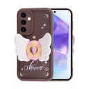 Samsung Galaxy A35 Uyumlu Kılıf Kamera Korumalı Figür Tasarımlı Zore Kapya Kapak - 1