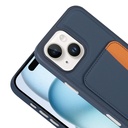Apple iPhone 13 Uyumlu Kılıf Kartlıklı Zore X-Kart Silikon Kapak - 7