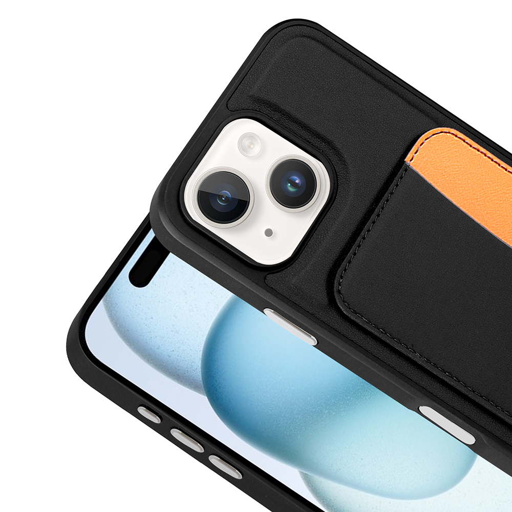 Apple iPhone 13 Uyumlu Kılıf Kartlıklı Zore X-Kart Silikon Kapak - 8