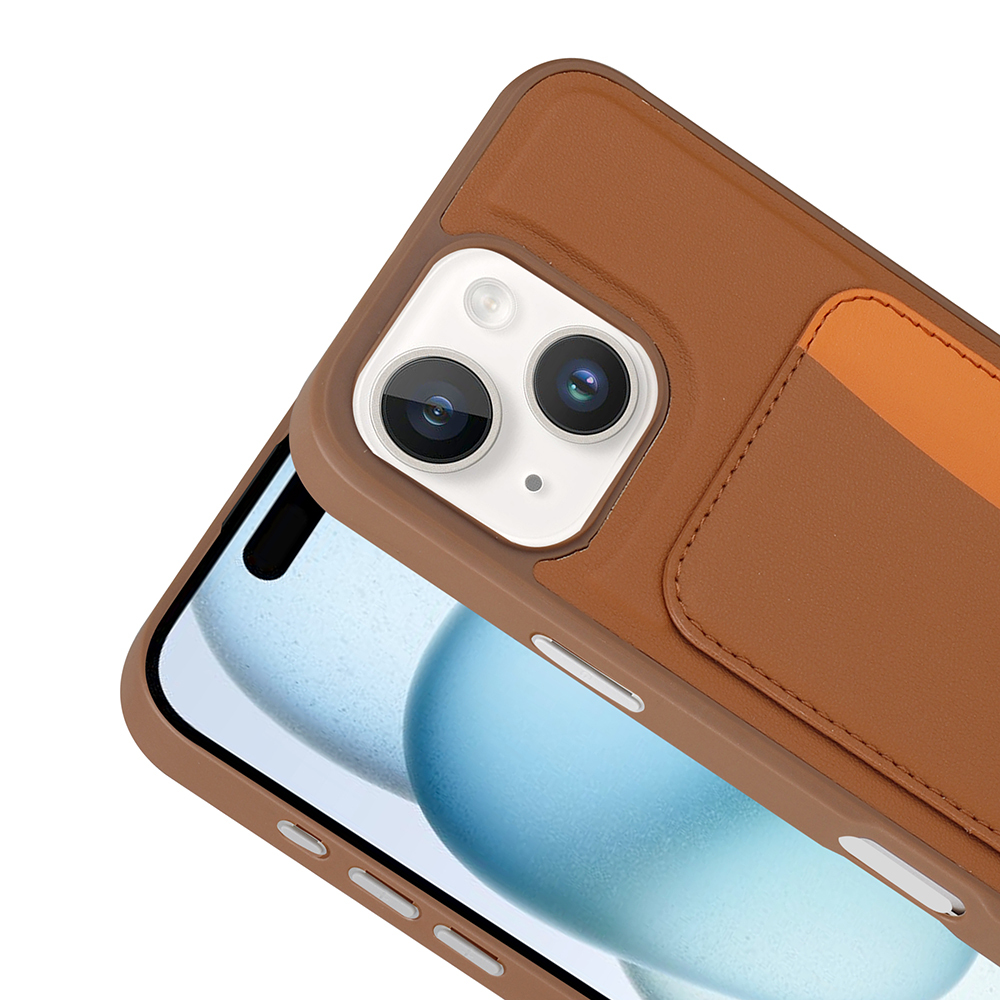 Apple iPhone 13 Uyumlu Kılıf Kartlıklı Zore X-Kart Silikon Kapak - 9