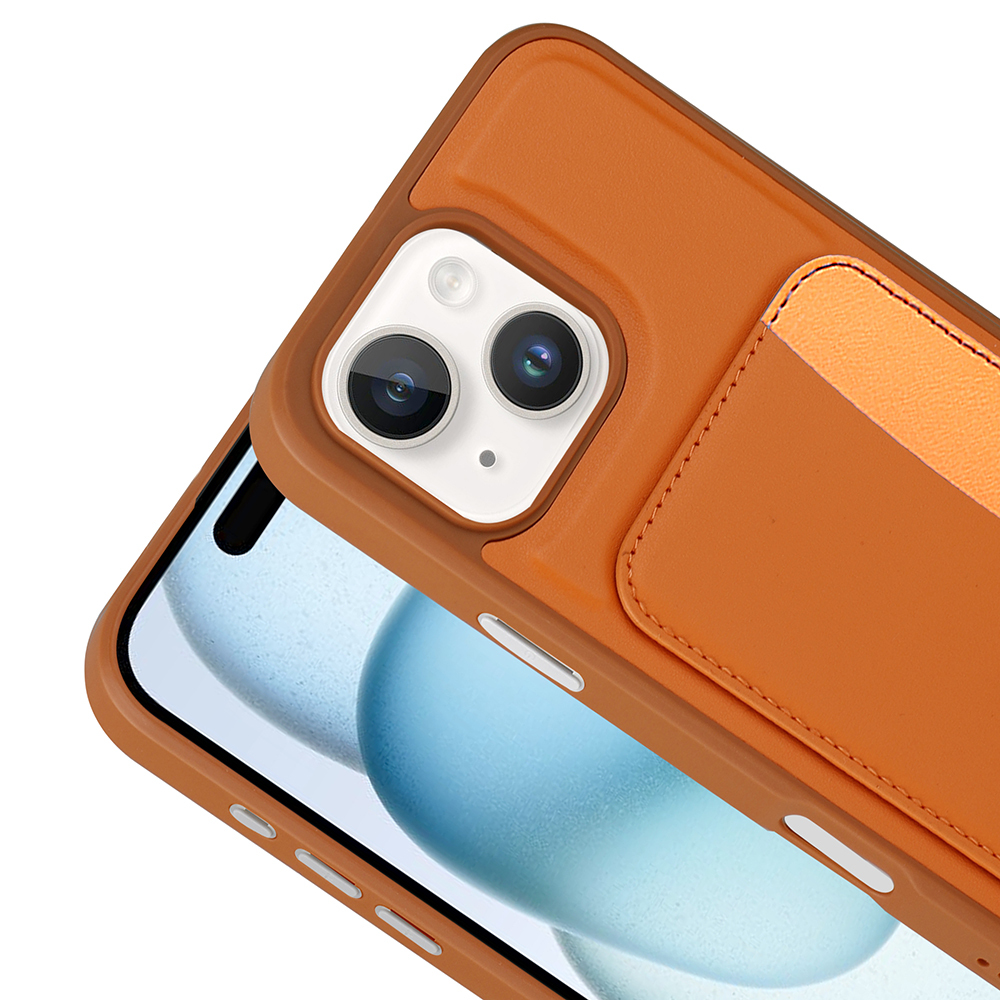 Apple iPhone 13 Uyumlu Kılıf Kartlıklı Zore X-Kart Silikon Kapak - 10