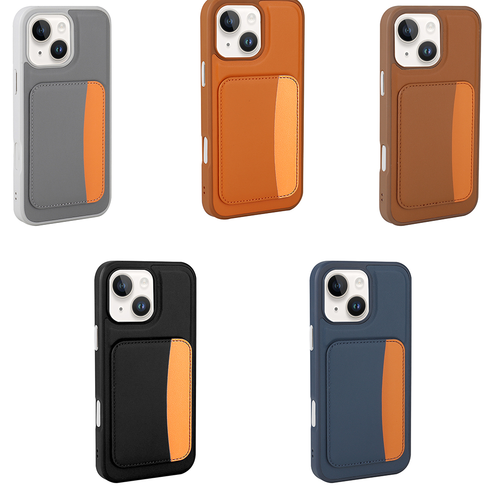 Apple iPhone 13 Uyumlu Kılıf Kartlıklı Zore X-Kart Silikon Kapak - 11