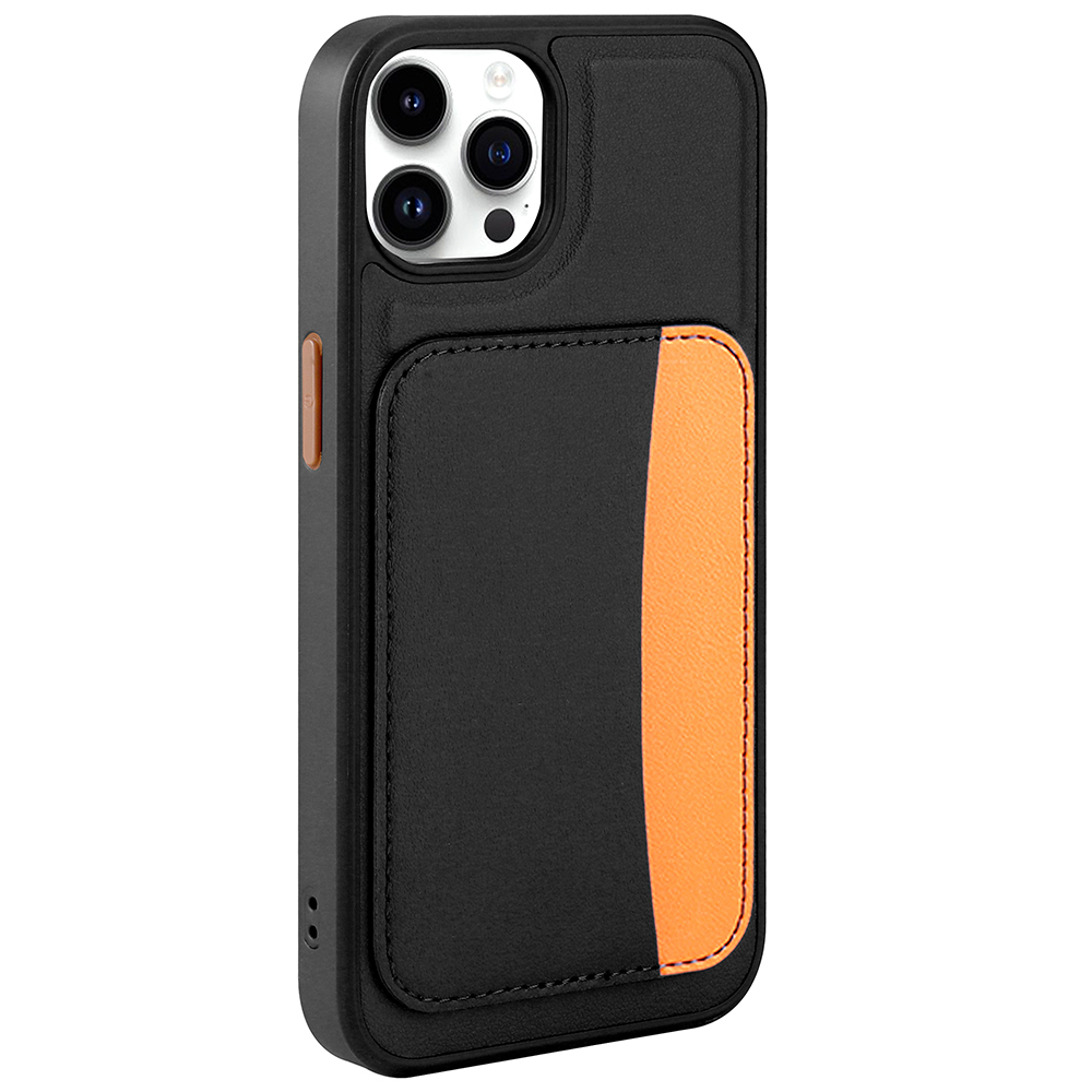 Apple iPhone 15 Uyumlu Pro Uyumlu Max Uyumlu Kılıf Kartlıklı Zore X-Kart Silikon Kapak - 5