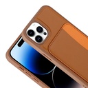 Apple iPhone 15 Uyumlu Pro Uyumlu Max Uyumlu Kılıf Kartlıklı Zore X-Kart Silikon Kapak - 6