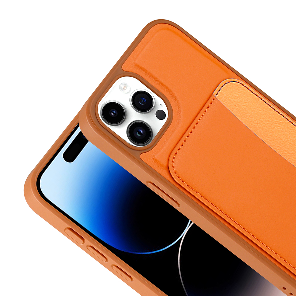 Apple iPhone 15 Uyumlu Pro Uyumlu Max Uyumlu Kılıf Kartlıklı Zore X-Kart Silikon Kapak - 7
