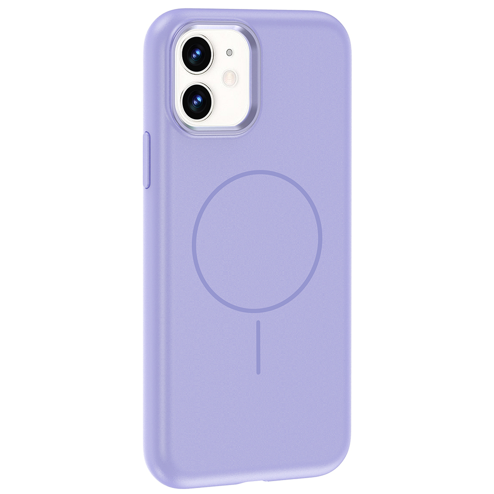 Apple iPhone 11 Uyumlu Kılıf M-Safe Şarj Özellikli Metal Kamera Çerçeveli Zore Edi Silikon Kapak - 1