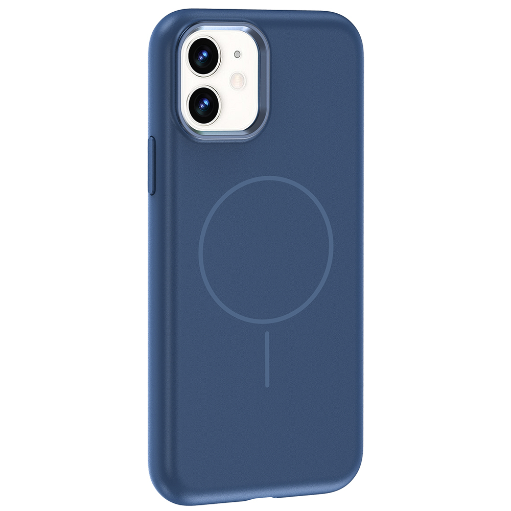 Apple iPhone 11 Uyumlu Kılıf M-Safe Şarj Özellikli Metal Kamera Çerçeveli Zore Edi Silikon Kapak - 7