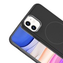 Apple iPhone 11 Uyumlu Kılıf M-Safe Şarj Özellikli Metal Kamera Çerçeveli Zore Edi Silikon Kapak - 11