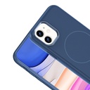 Apple iPhone 11 Uyumlu Kılıf M-Safe Şarj Özellikli Metal Kamera Çerçeveli Zore Edi Silikon Kapak - 14
