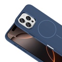 Apple iPhone 16 Uyumlu Pro Uyumlu Max Uyumlu Kılıf M-Safe Şarj Özellikli Metal Kamera Çerçeveli Zore Edi Silikon Kapak - 6