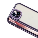 Apple iPhone 15 Uyumlu Kılıf Kamera Korumalı Renkli Kenar ve Çerçeve Tasarımlı Zore Vitamin Kapak - 1