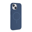 Apple iPhone 15 Uyumlu Kılıf M-Safe Şarj Özellikli Metal Kamera Çerçeveli Zore Edi Silikon Kapak - 1