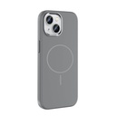 Apple iPhone 15 Uyumlu Kılıf M-Safe Şarj Özellikli Metal Kamera Çerçeveli Zore Edi Silikon Kapak - 5