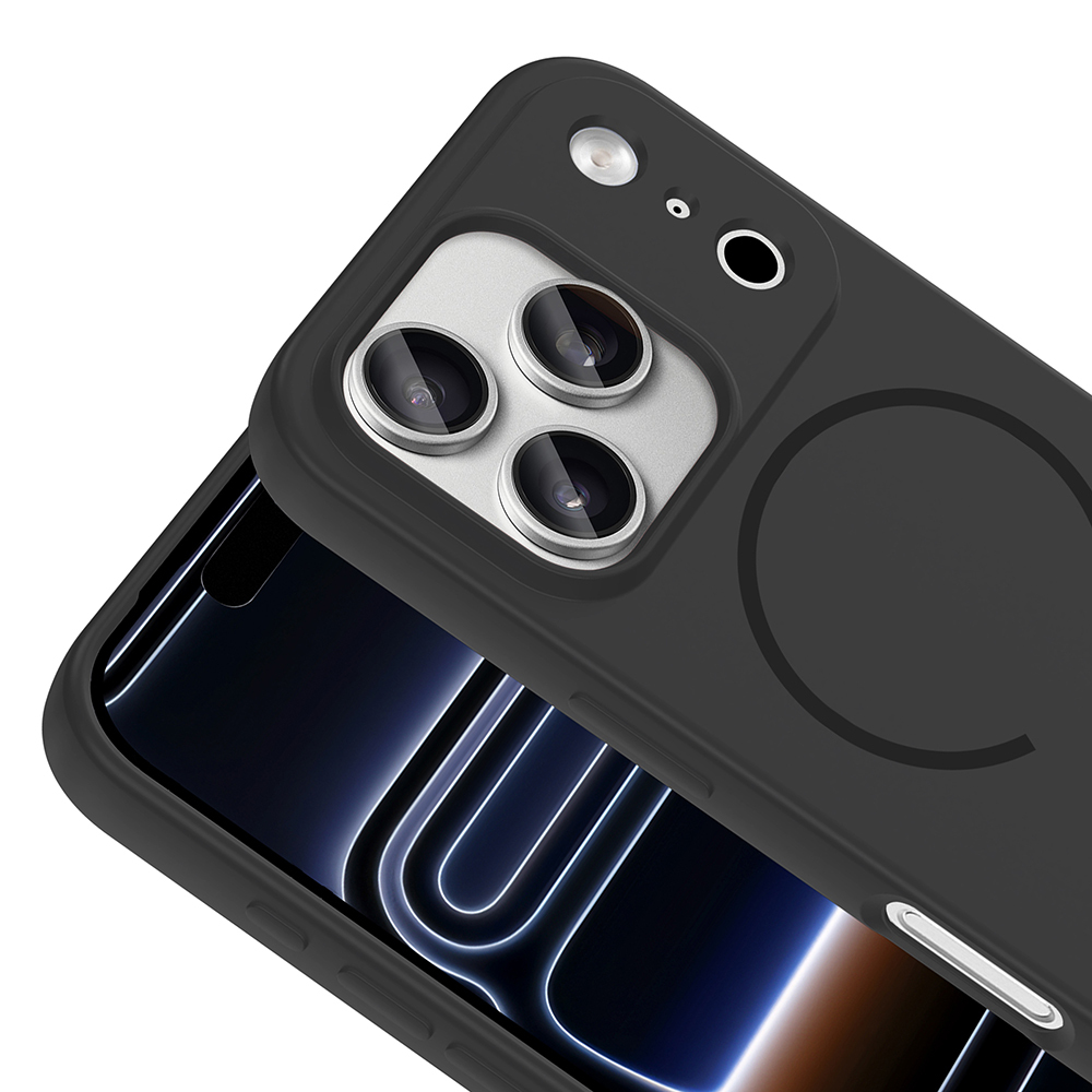 Apple iPhone 17 Uyumlu Pro Uyumlu Max Uyumlu Kılıf M-safe Şarj Özellikli Zore Meta Kapak - 14