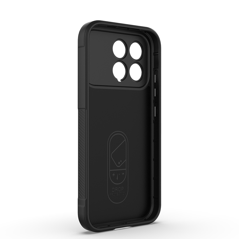 Xiaomi Poco F8 Pro Kılıf Esnek TPU Oyuklu Arka Yüzey Tasarımlı Zore Etnik Silikon Kapak - 4