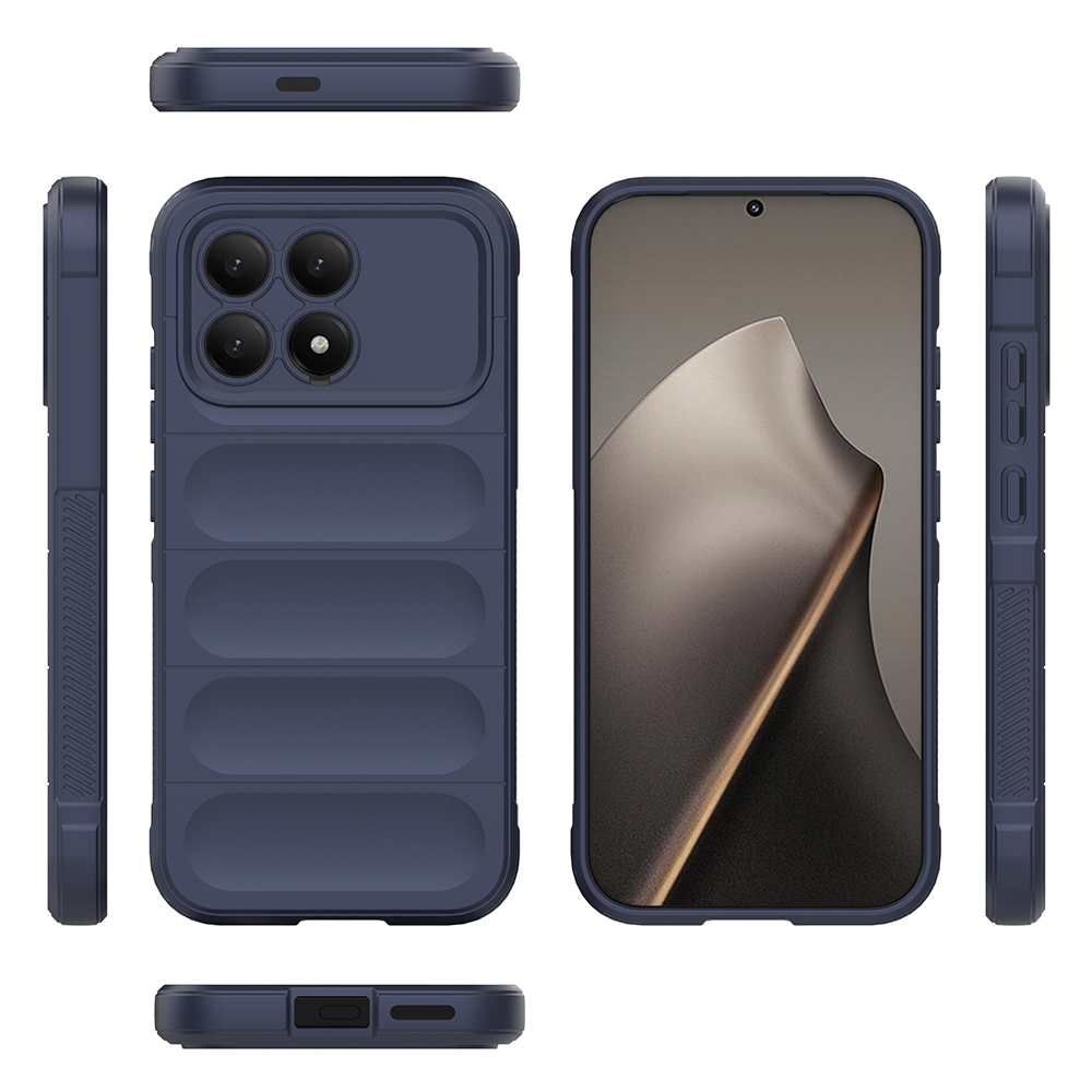 Xiaomi Poco F8 Pro Kılıf Esnek TPU Oyuklu Arka Yüzey Tasarımlı Zore Etnik Silikon Kapak - 22