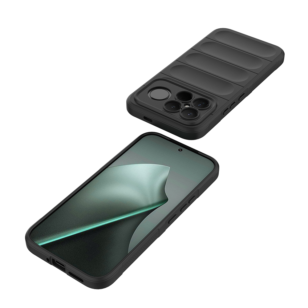 Xiaomi Poco F8 Ultra Kılıf Esnek TPU Oyuklu Arka Yüzey Tasarımlı Zore Etnik Silikon Kapak - 5
