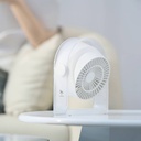 Wiwu Wi-FS07 Snow Serisi Soğutuculu Taşınabilir Standlı Turbo Masaüstü Fan - 8