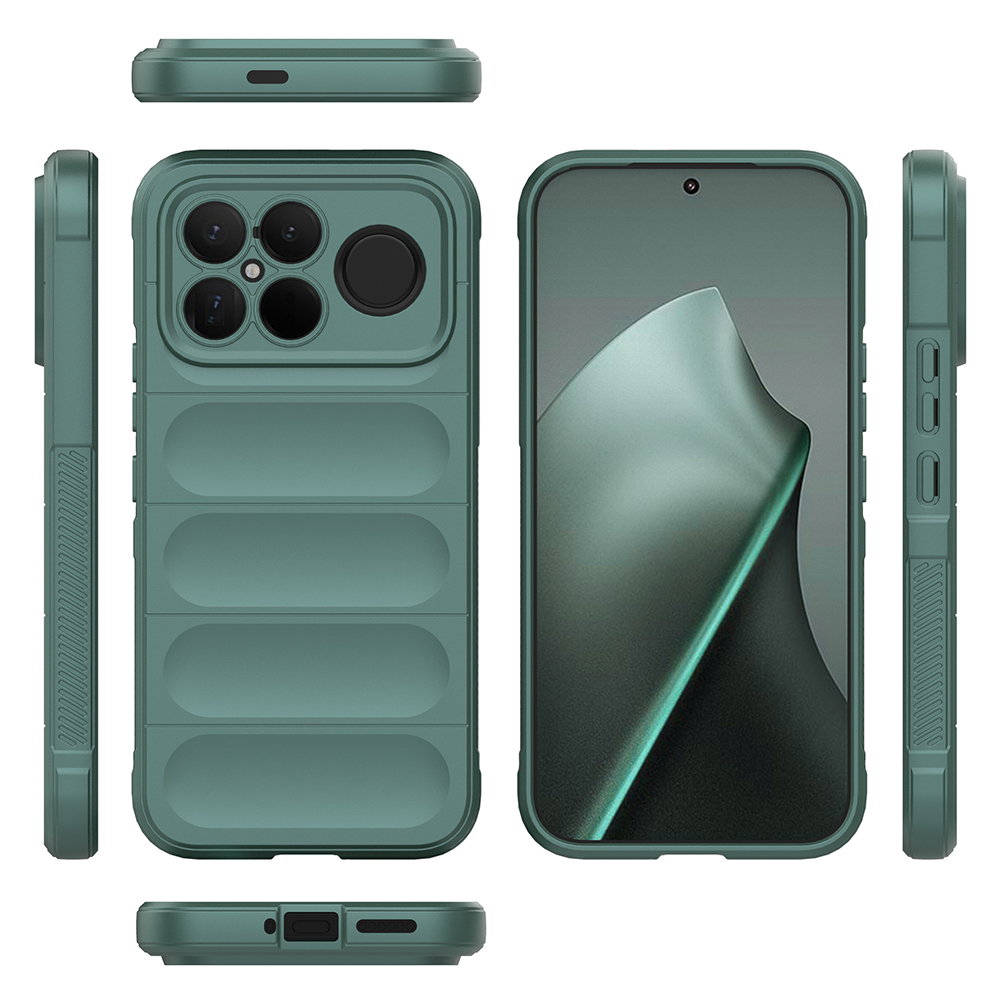 Xiaomi Poco F8 Ultra Kılıf Esnek TPU Oyuklu Arka Yüzey Tasarımlı Zore Etnik Silikon Kapak - 25