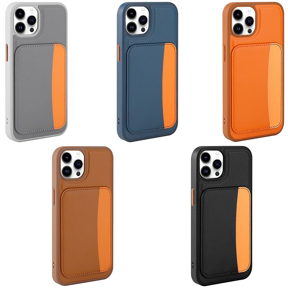 Apple iPhone 14 Uyumlu Pro Uyumlu Max Uyumlu Kılıf Kartlıklı Zore X-Kart Silikon Kapak - 11