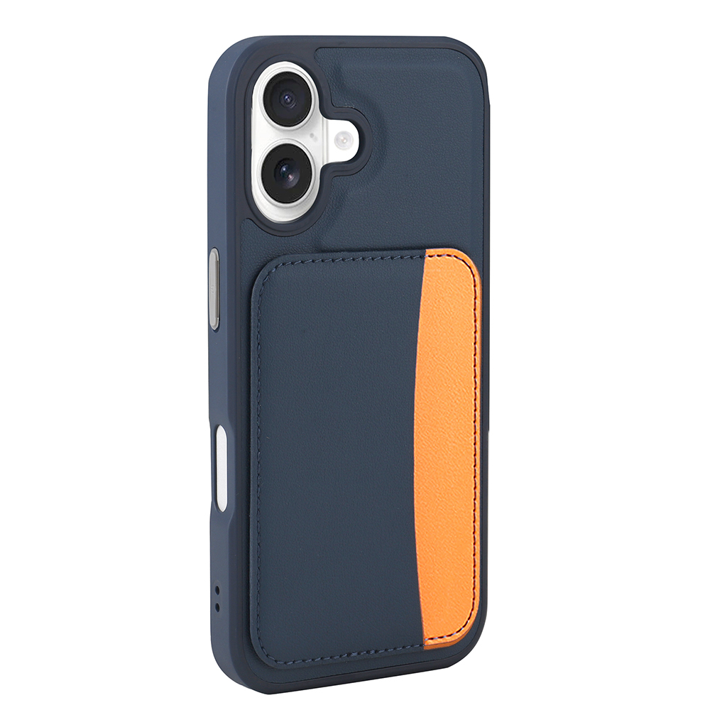Apple iPhone 16 Uyumlu Kılıf Kartlıklı Zore X-Kart Silikon Kapak - 1