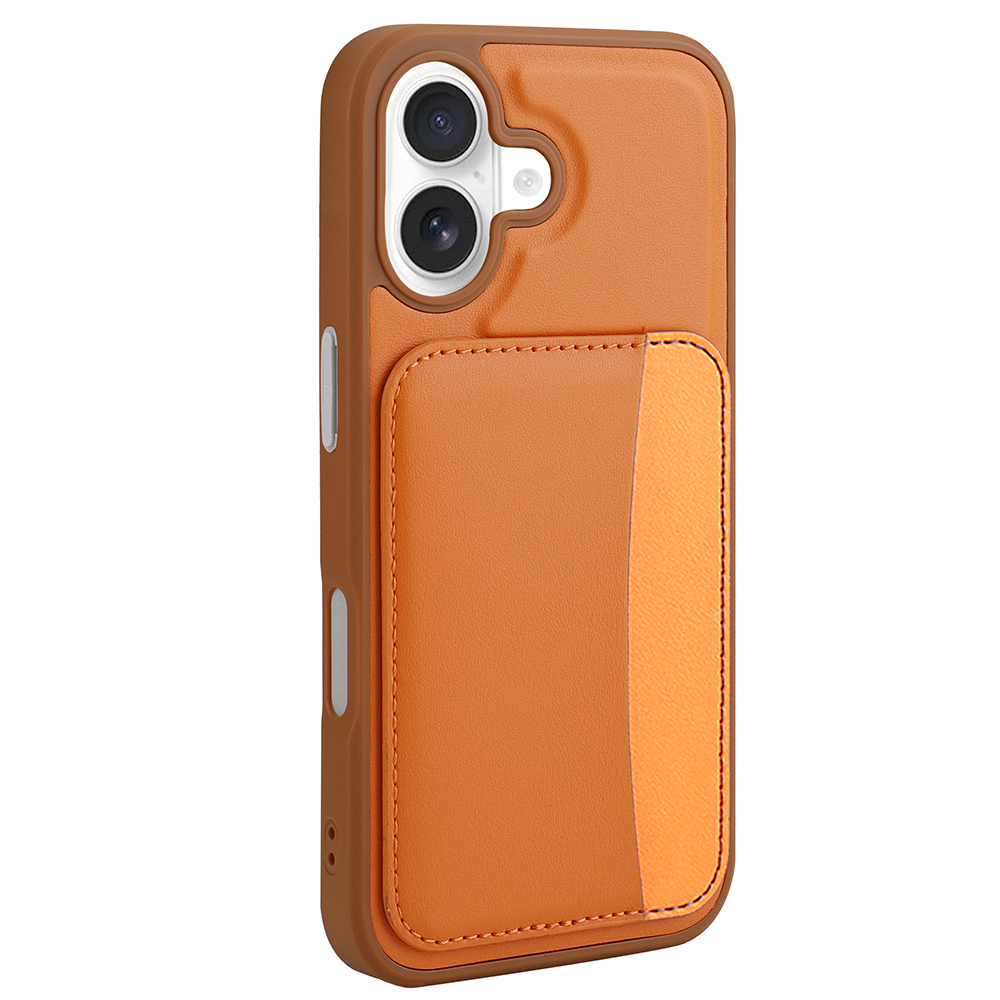 Apple iPhone 16 Uyumlu Kılıf Kartlıklı Zore X-Kart Silikon Kapak - 2